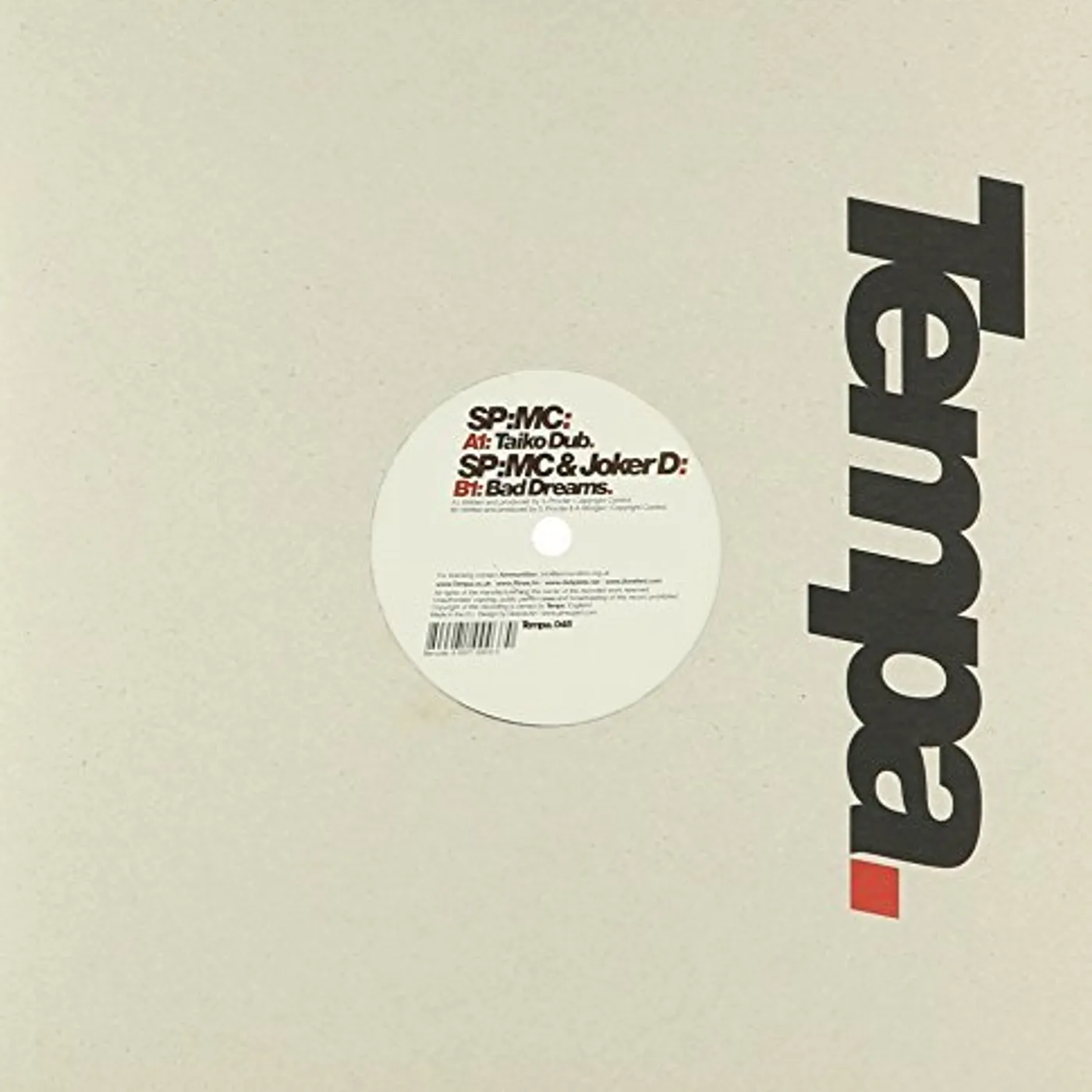 SP:MC TAIKO DUB Vinyl Record