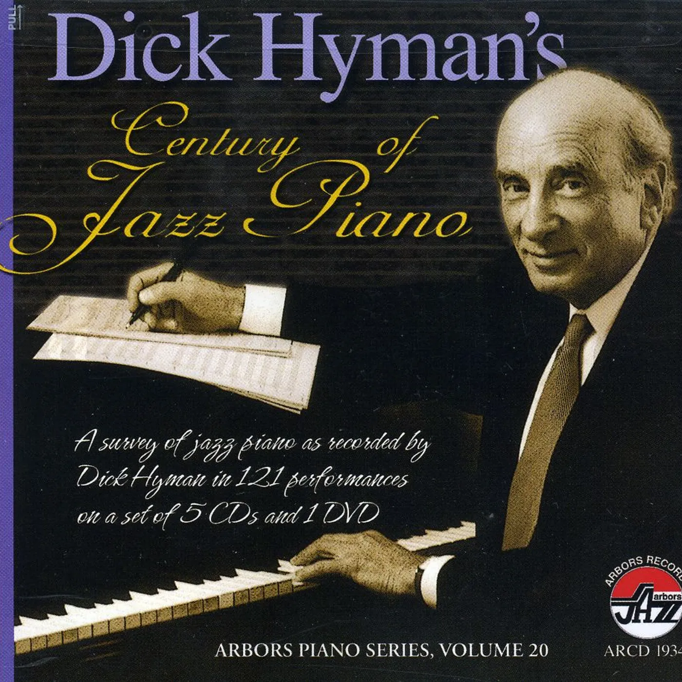 Dick Hyman CENTURY OF JAZZ PIANO CD