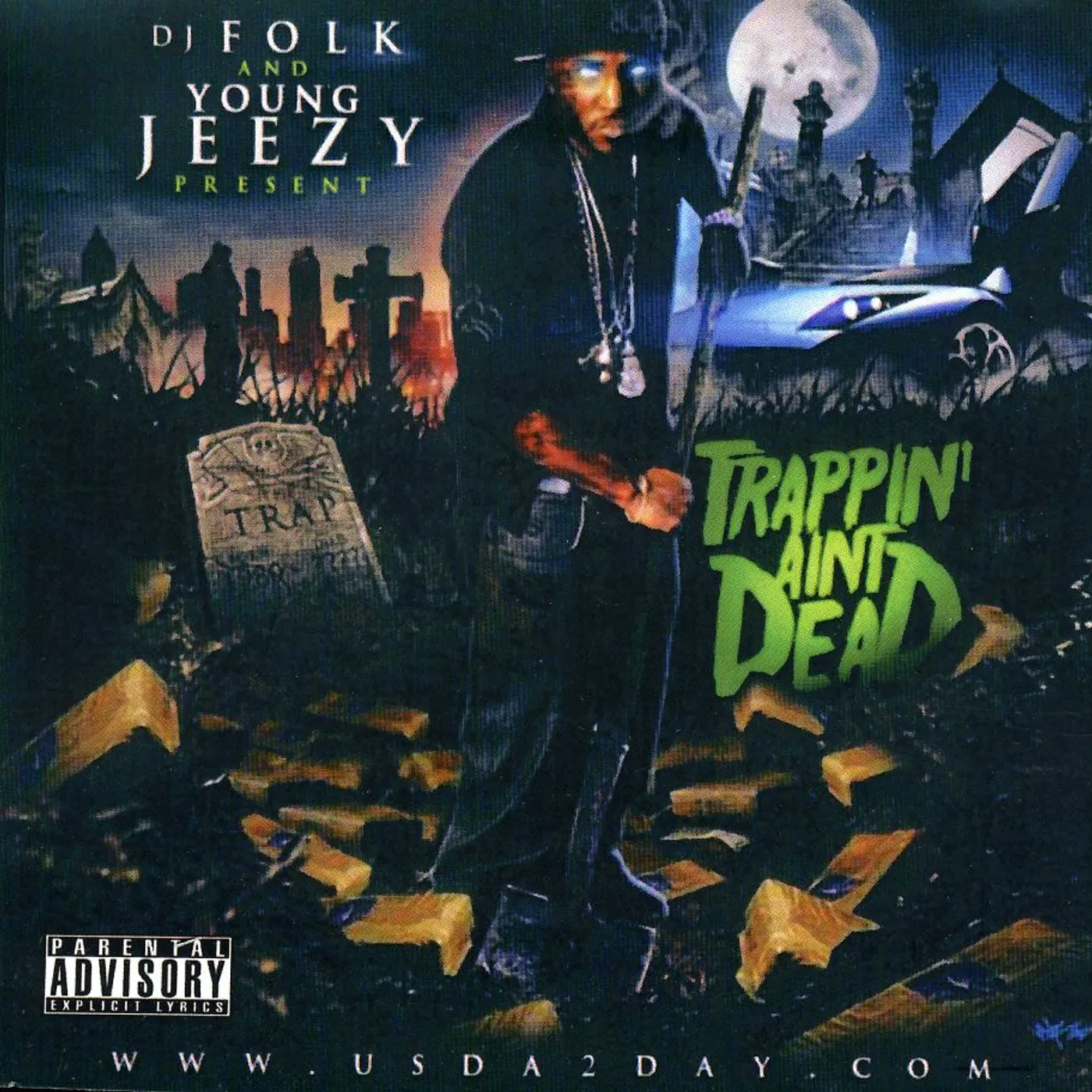 Jeezy TRAPPIN AIN'T DEAD CD