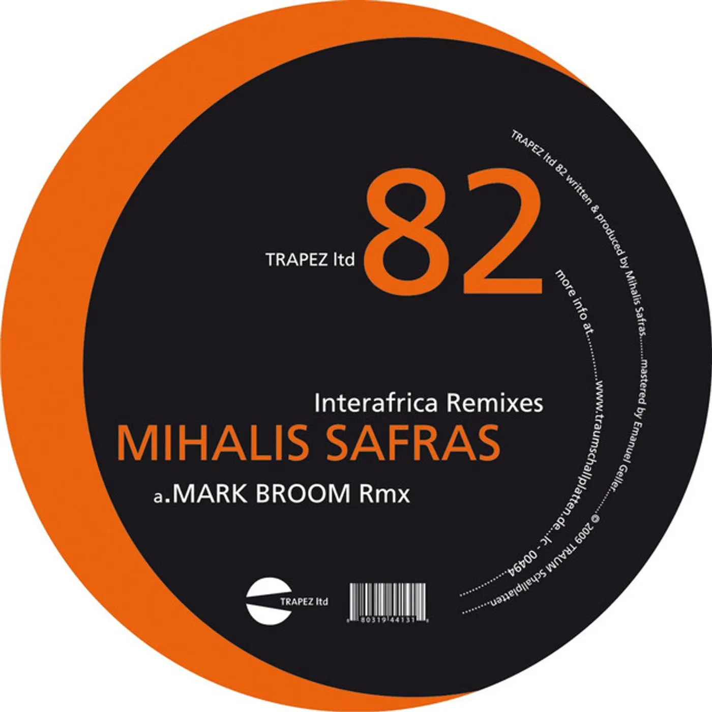 Mihalis Safras Interafrica Remixes Vinyl Record