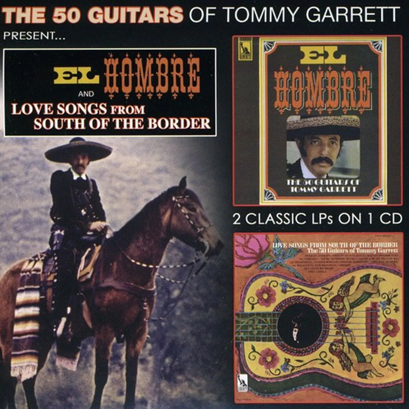 Tommy Garrett HOMBRE / LOVE SONGS CD