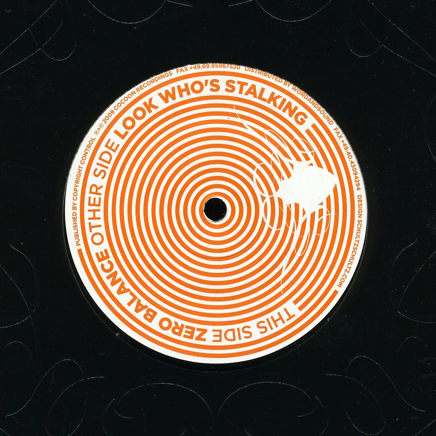 Steve Bug Look Who's Stalking / Zero Balance Vinyl Record