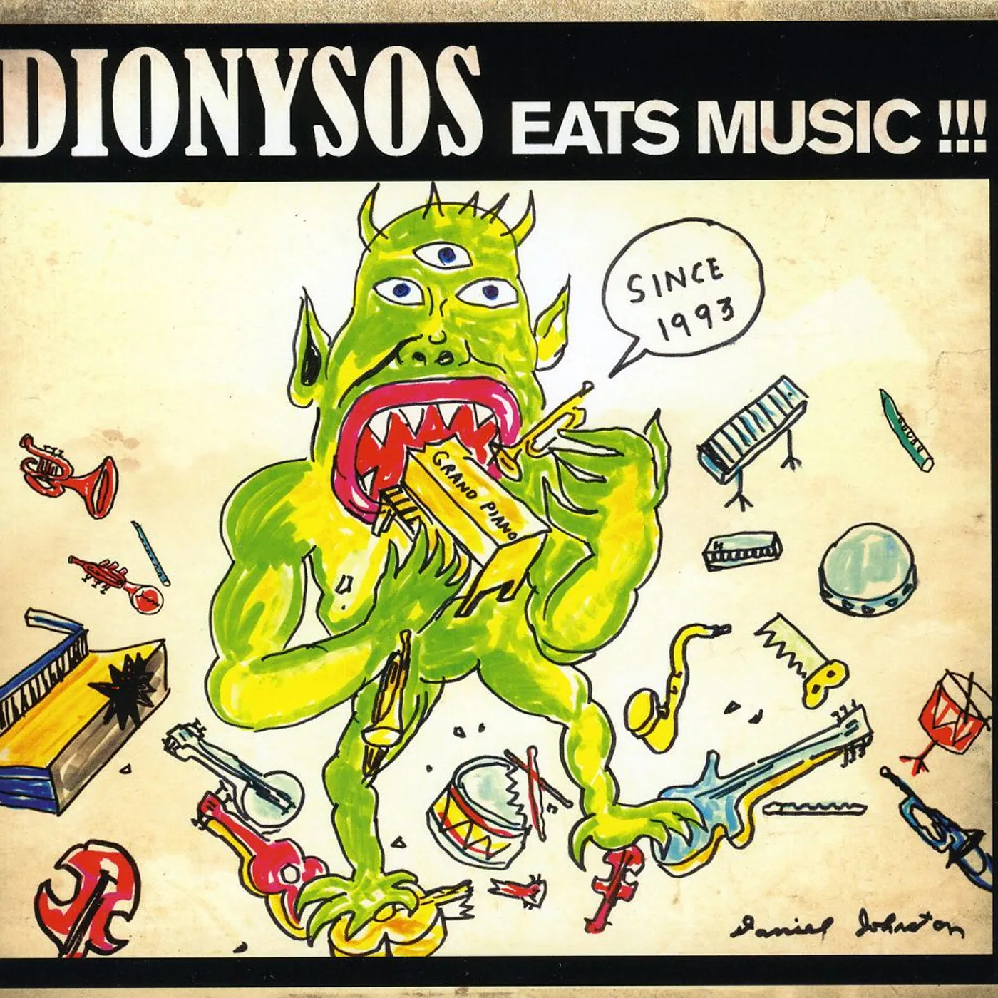 Dionysos EATS MUSIC CD