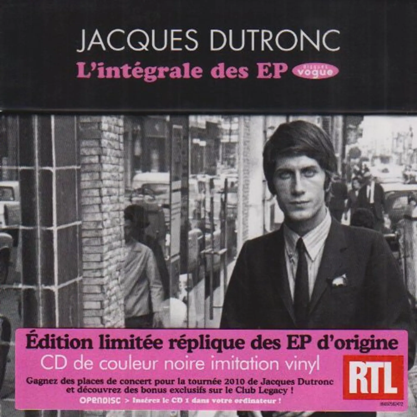 Jacques Dutronc LINTEGRALE DES EP VOGUE CD