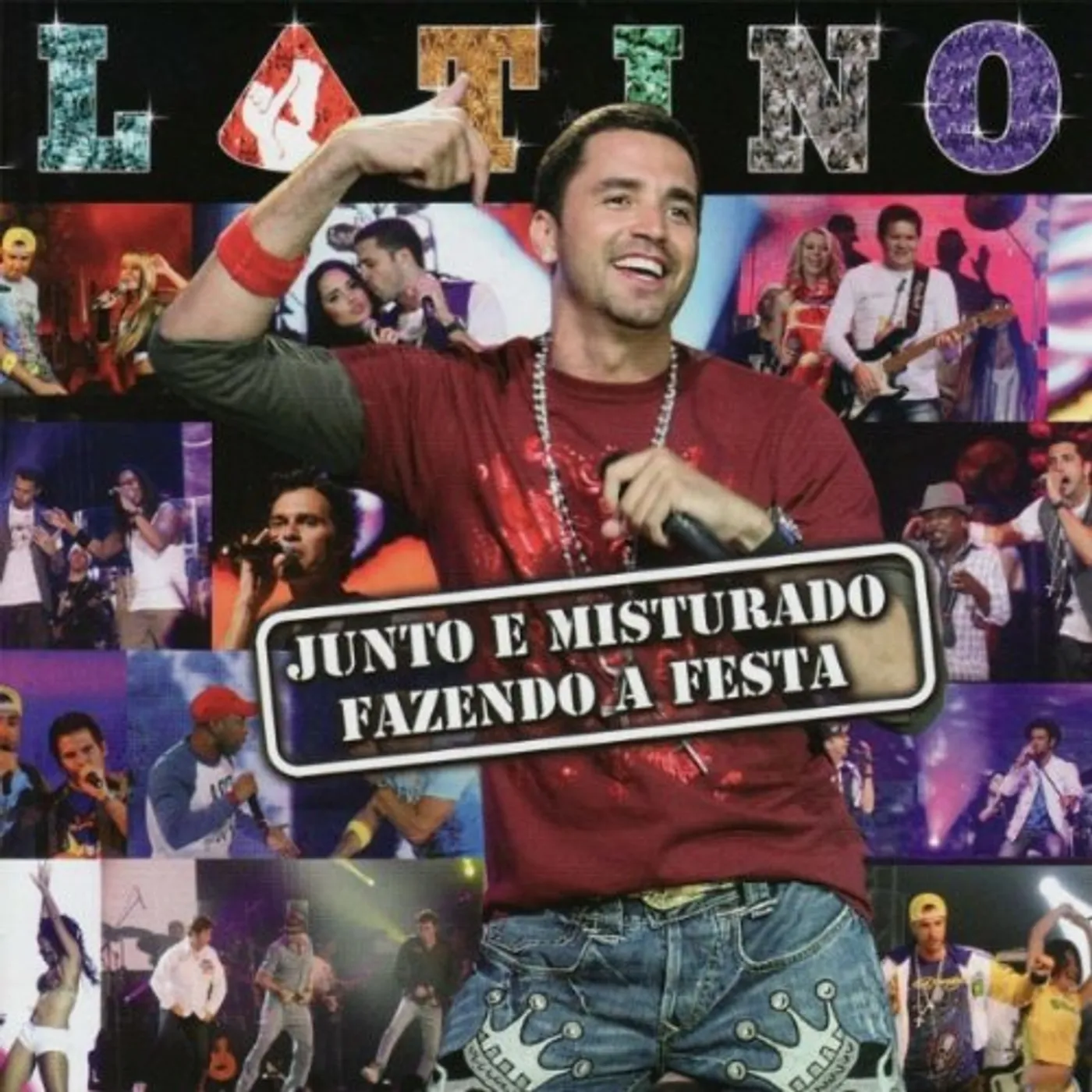 Latino JUNTO E MISTURADO FAZENDO A FESTA CD