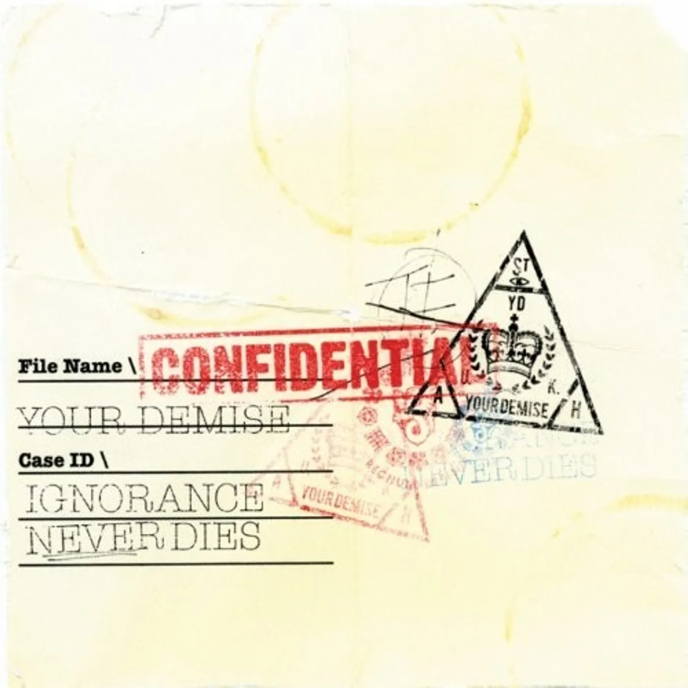 Your Demise IGNORANCE NEVER DIES CD