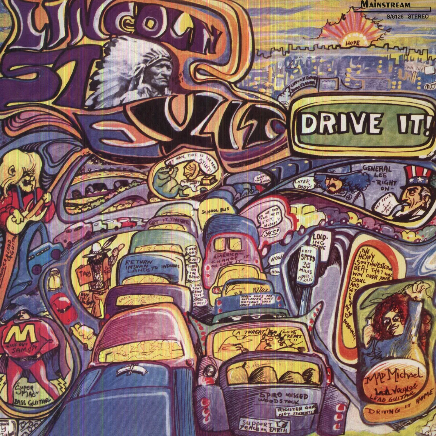 Lincoln Street Exit Drive It Vinyl Record