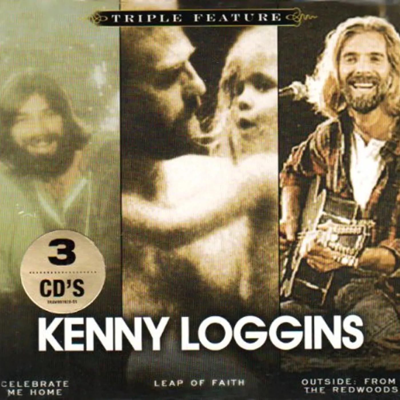 Kenny Loggins TRIPLE FEATURE (SOFTPACK) CD