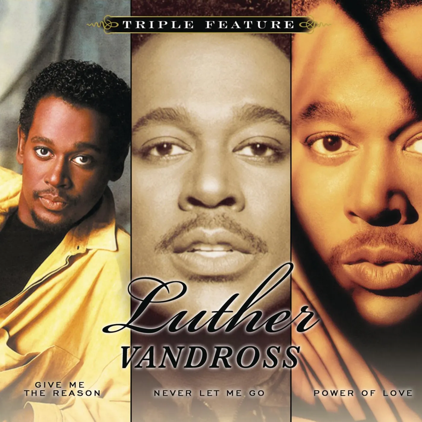 Luther Vandross TRIPLE FEATURE (SOFTPACK) CD
