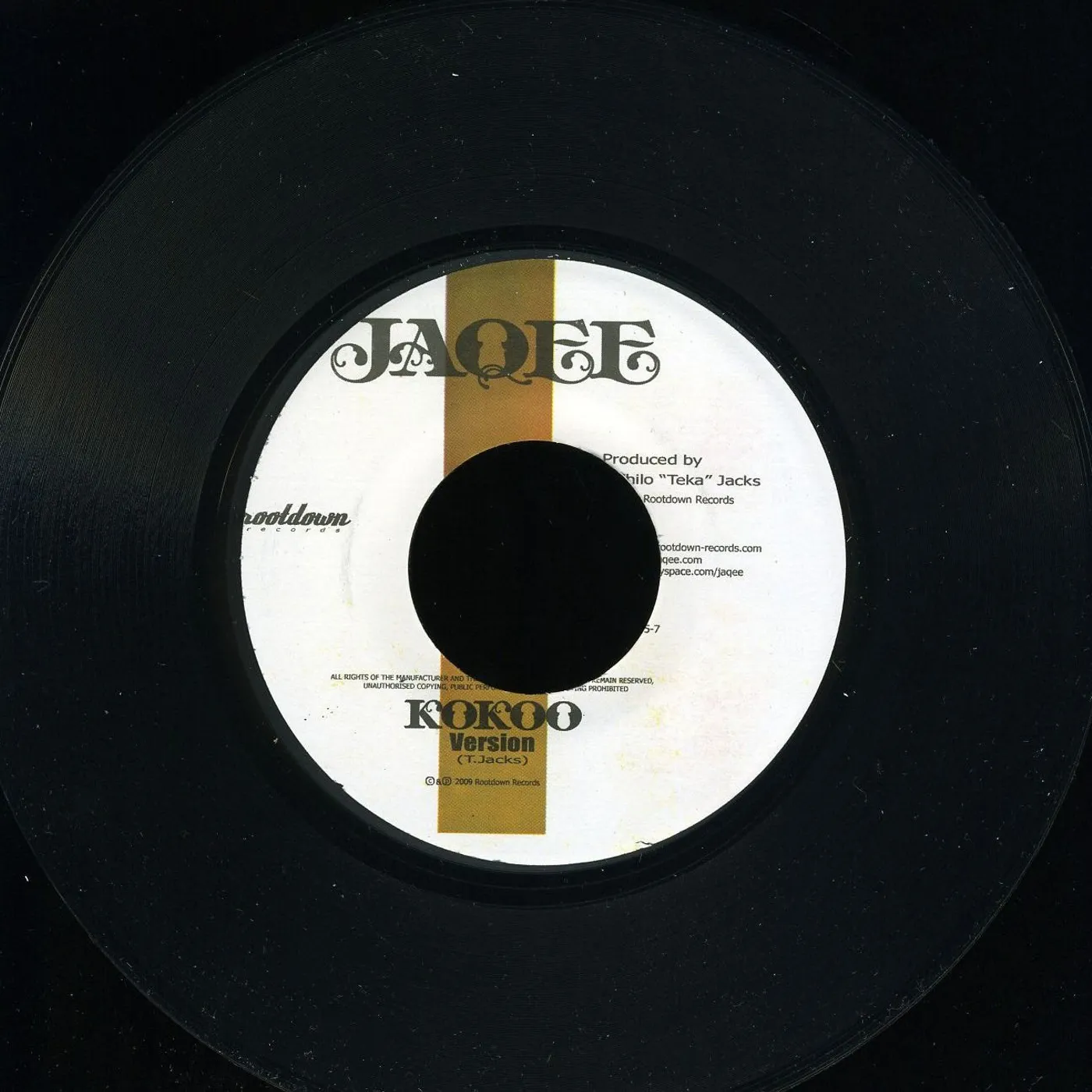 Jaqee KOKOO GIRL & KOKOO VERSION Vinyl Record