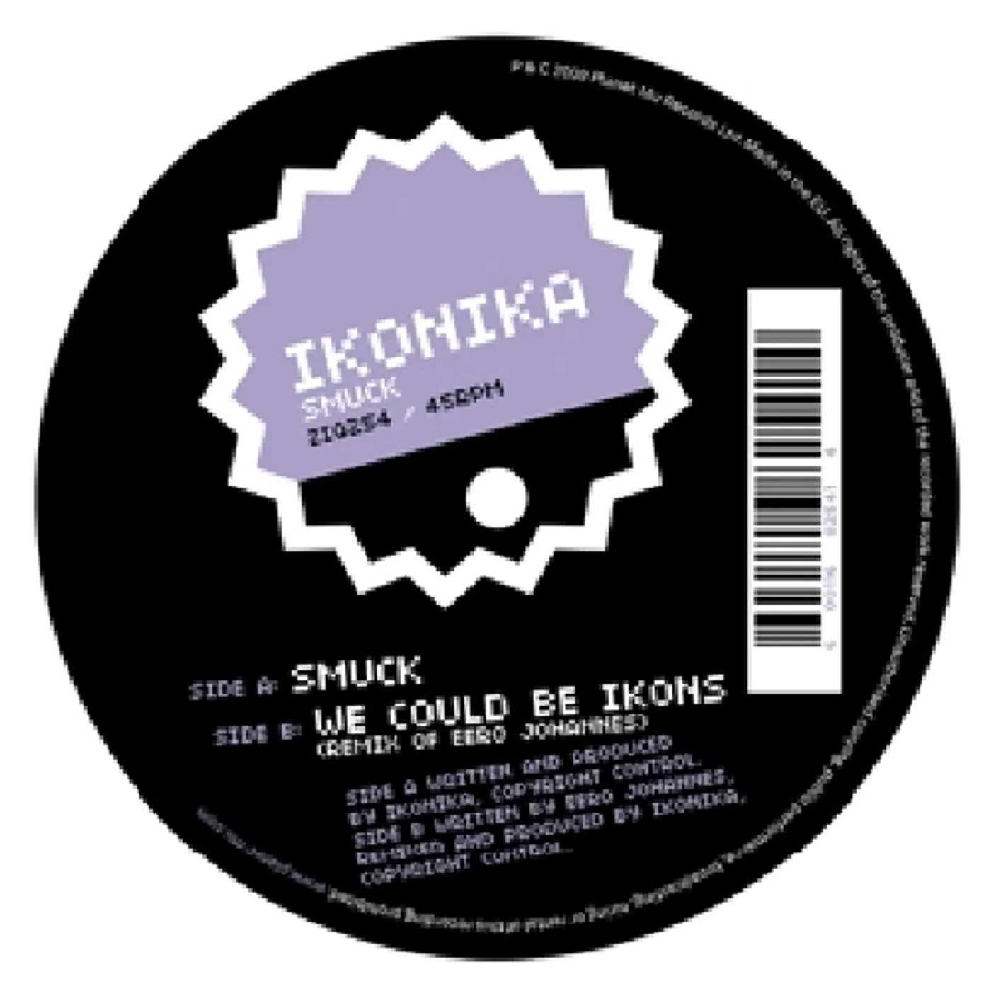 Ikonika Smuck Vinyl Record
