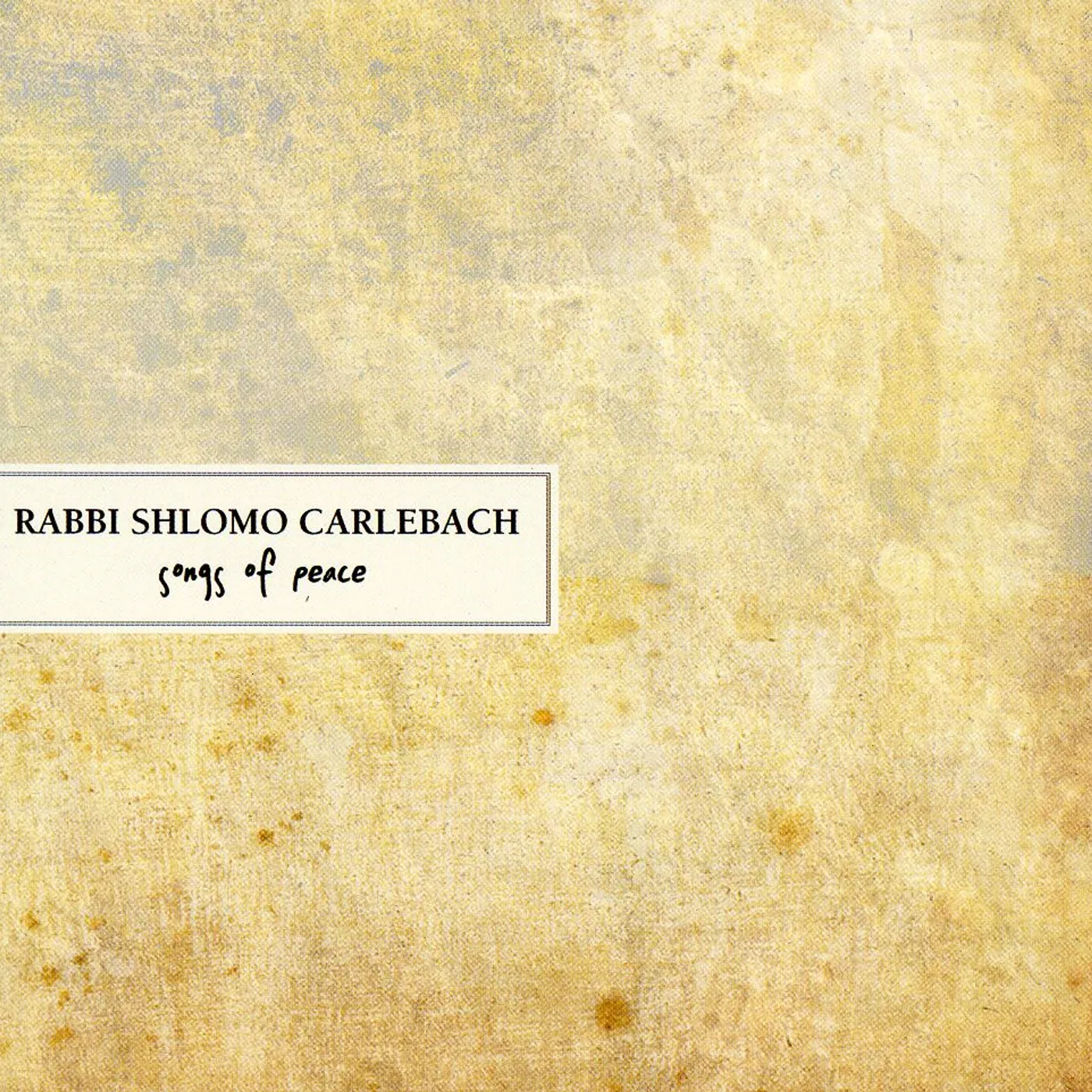 Shlomo Carlebach SONGS OF PEACE CD