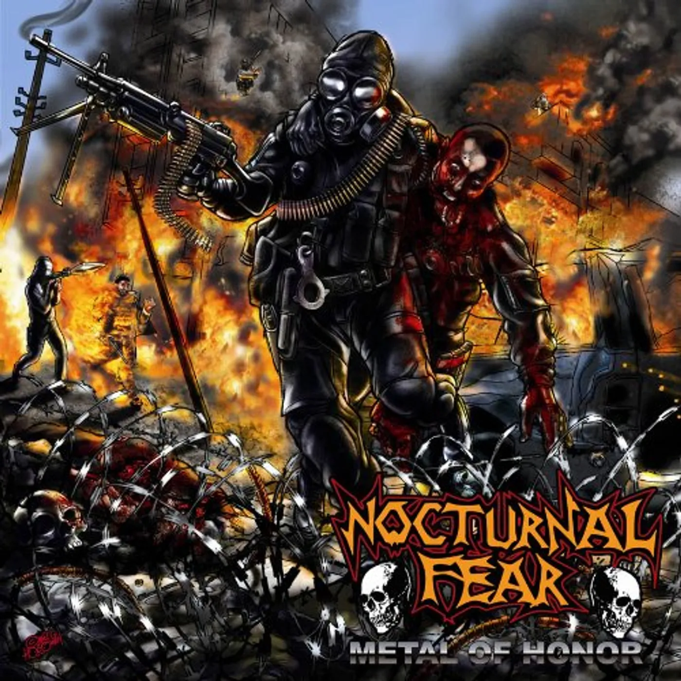 Nocturnal Fear METAL OF HONOR CD