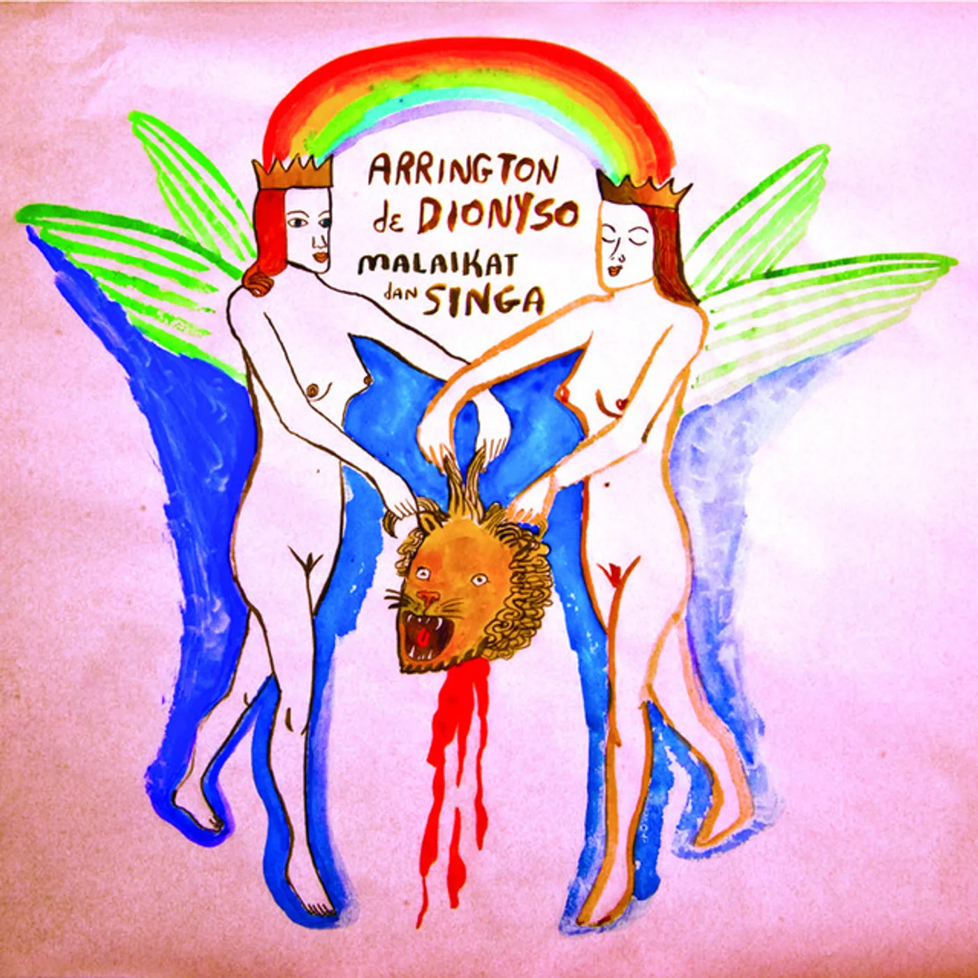 Arrington de Dionyso Malaikat dan Singa Vinyl Record