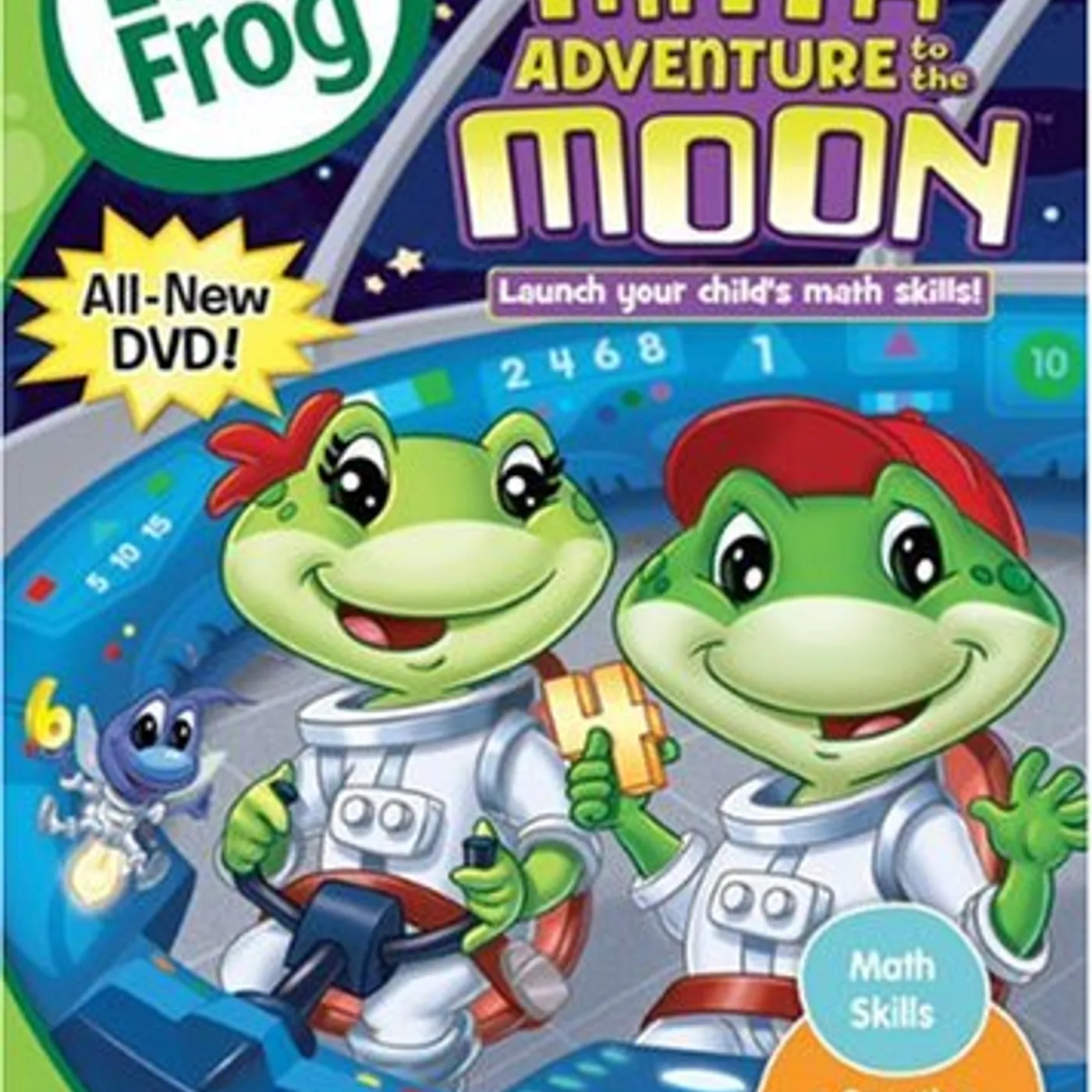 LeapFrog MATH ADVENTURE TO THE MOON DVD