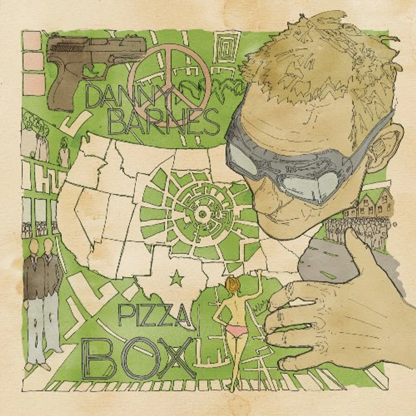 Danny Barnes PIZZA BOX CD