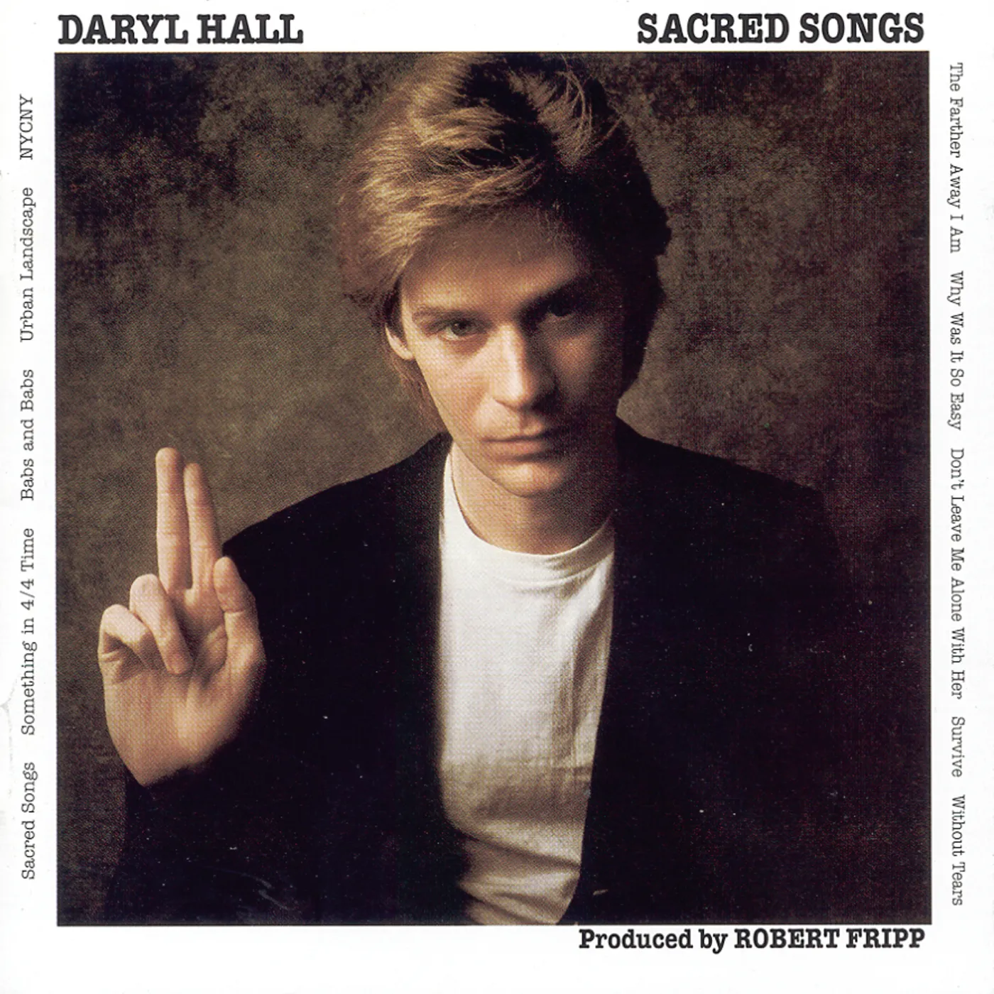 Daryl Hall SACRED SONGS CD