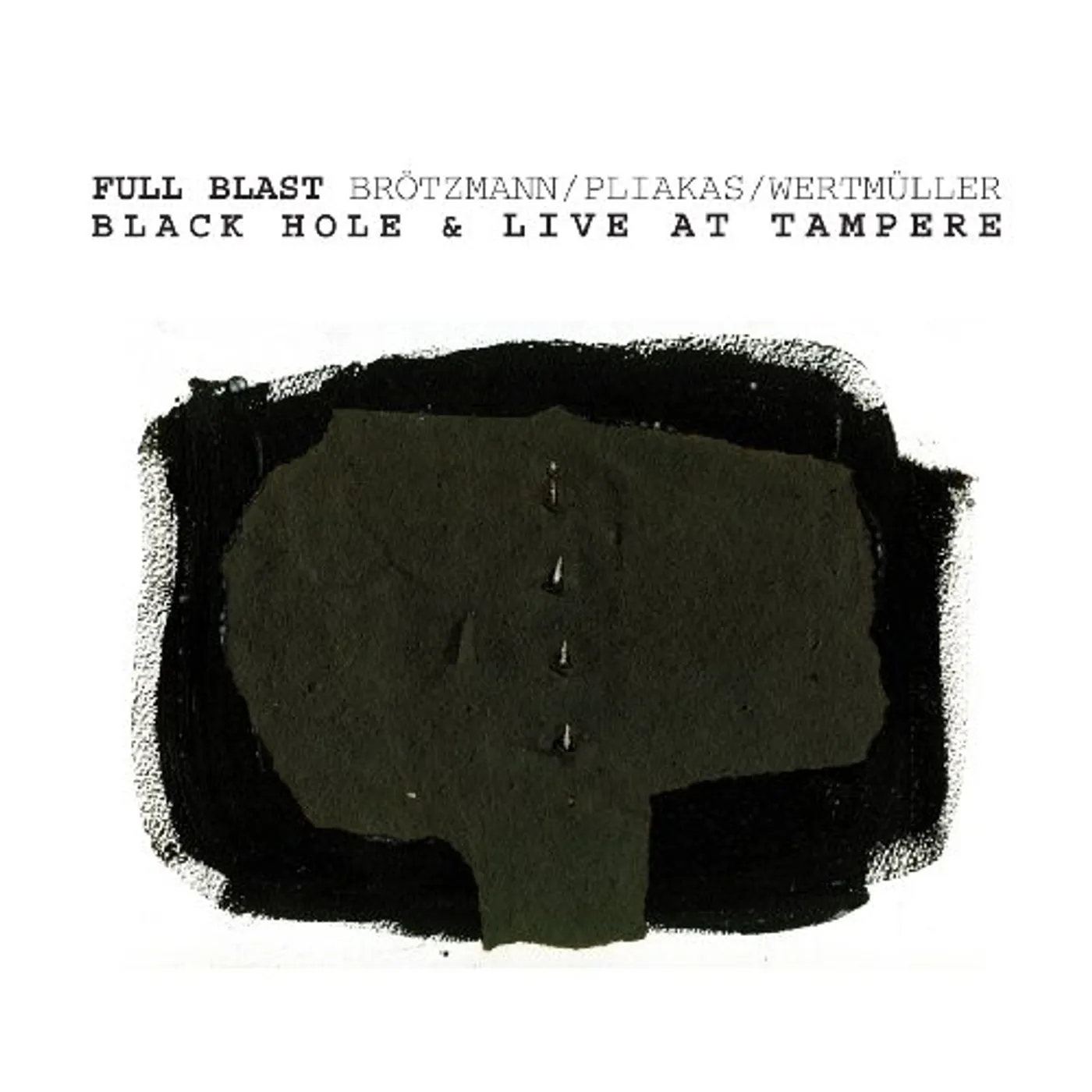 Full Blast BLACK HOLE & LIVE IN TAMPERE CD