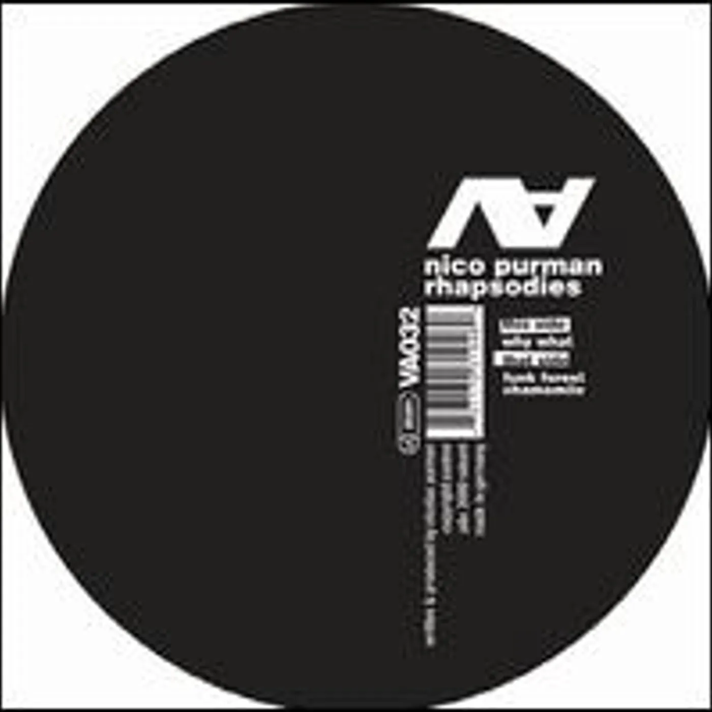 Nico Purman Rhapsodies Vinyl Record