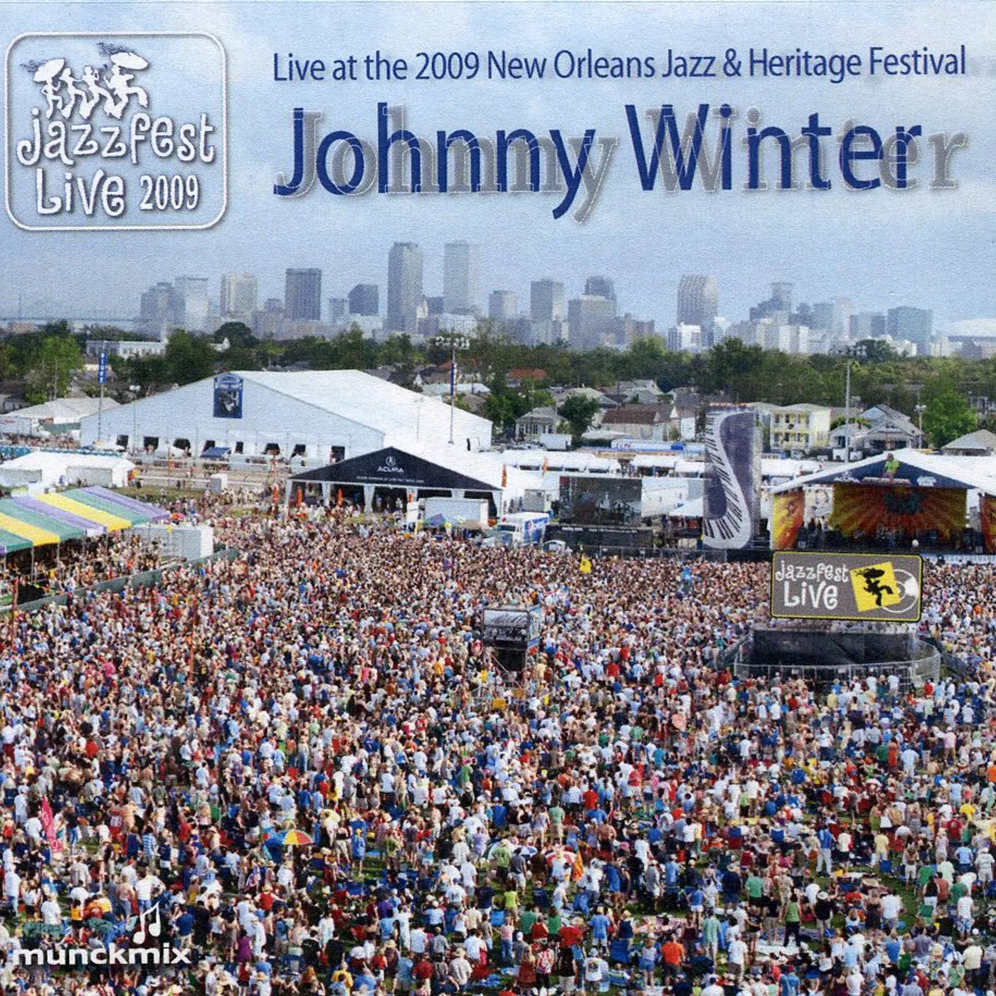 Johnny Winter LIVE AT 2009 NEW ORLEANS JAZZ & HERITAGE FESTIVAL CD