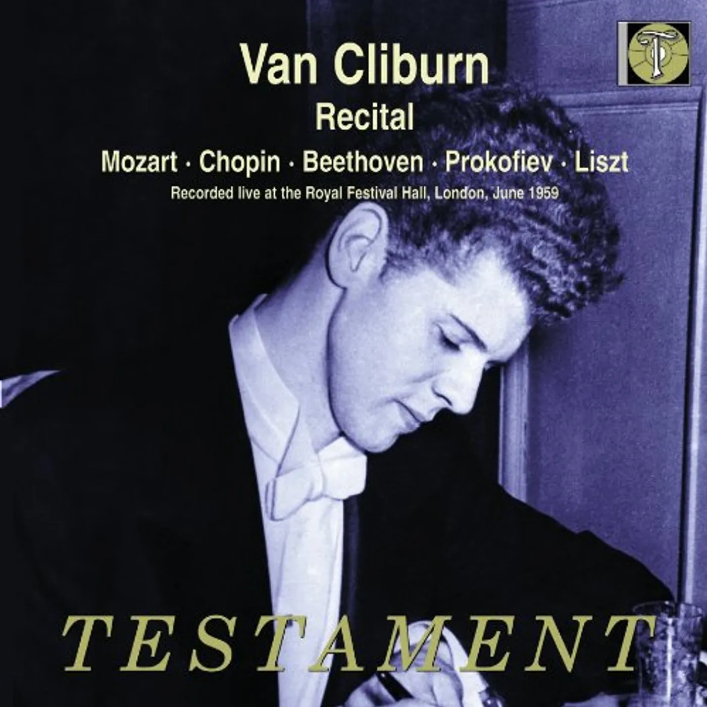 Van Cliburn RECITAL: ROYAL FESTIVAL HALL LONDON 1959 CD