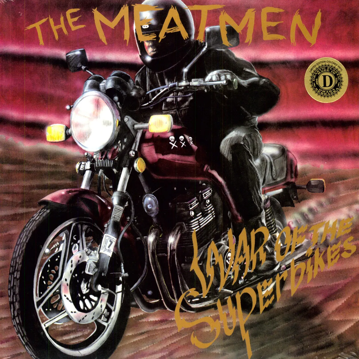 The Meatmen WAR OF THE SUPERBIKES Vinyl Record