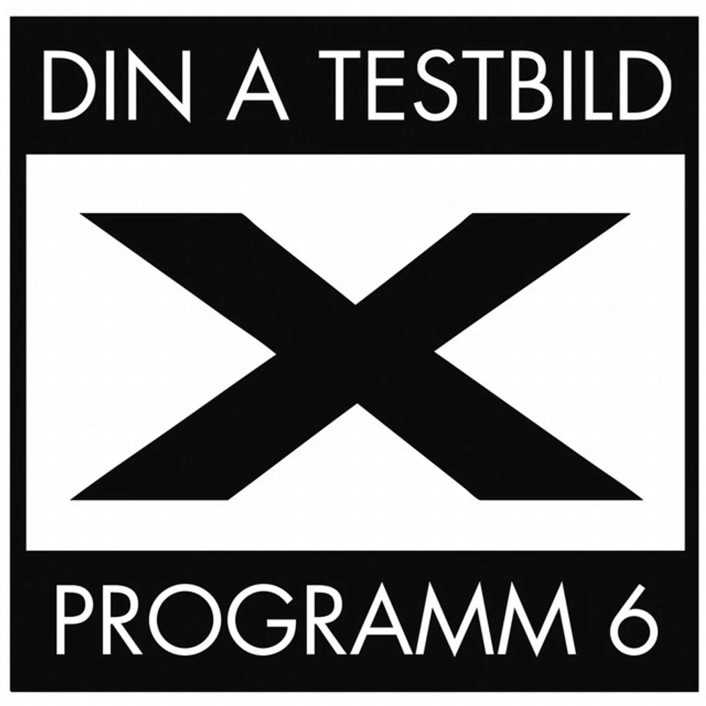 Din A Testbild Programm 6 Vinyl Record