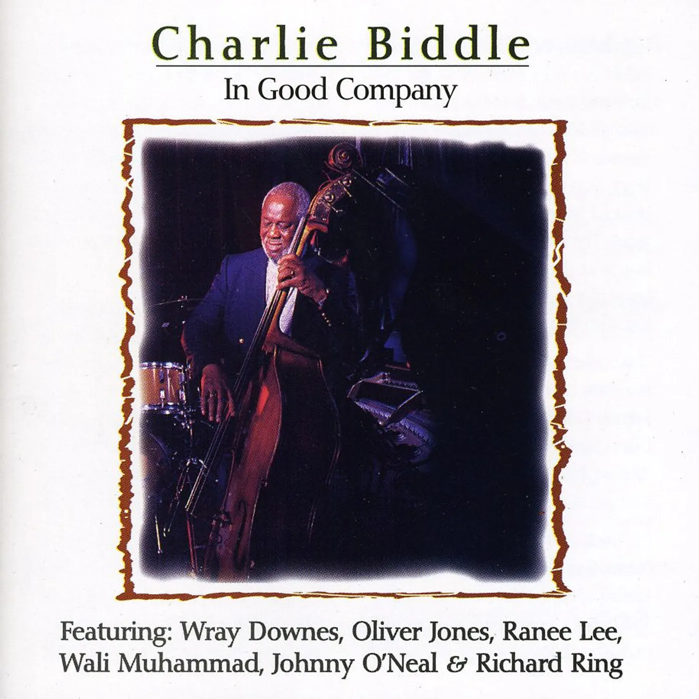 Charlie Biddle IN GOOD COMPANY CD