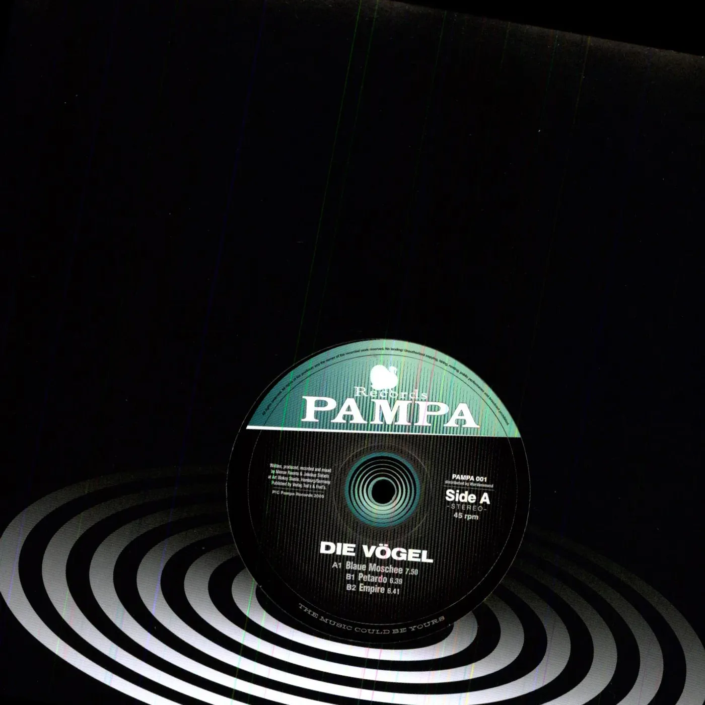 Die Vögel Blaue Moschee Vinyl Record