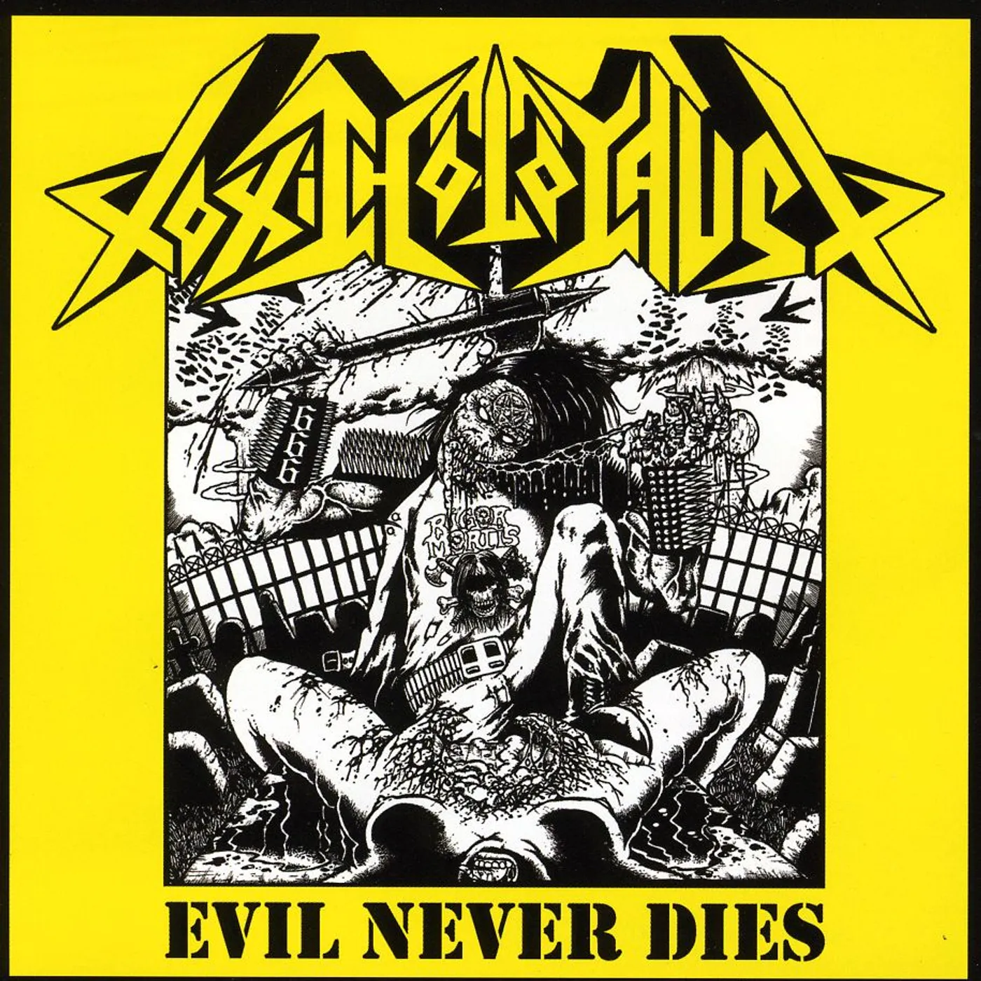 Toxic Holocaust EVIL NEVER DIES CD