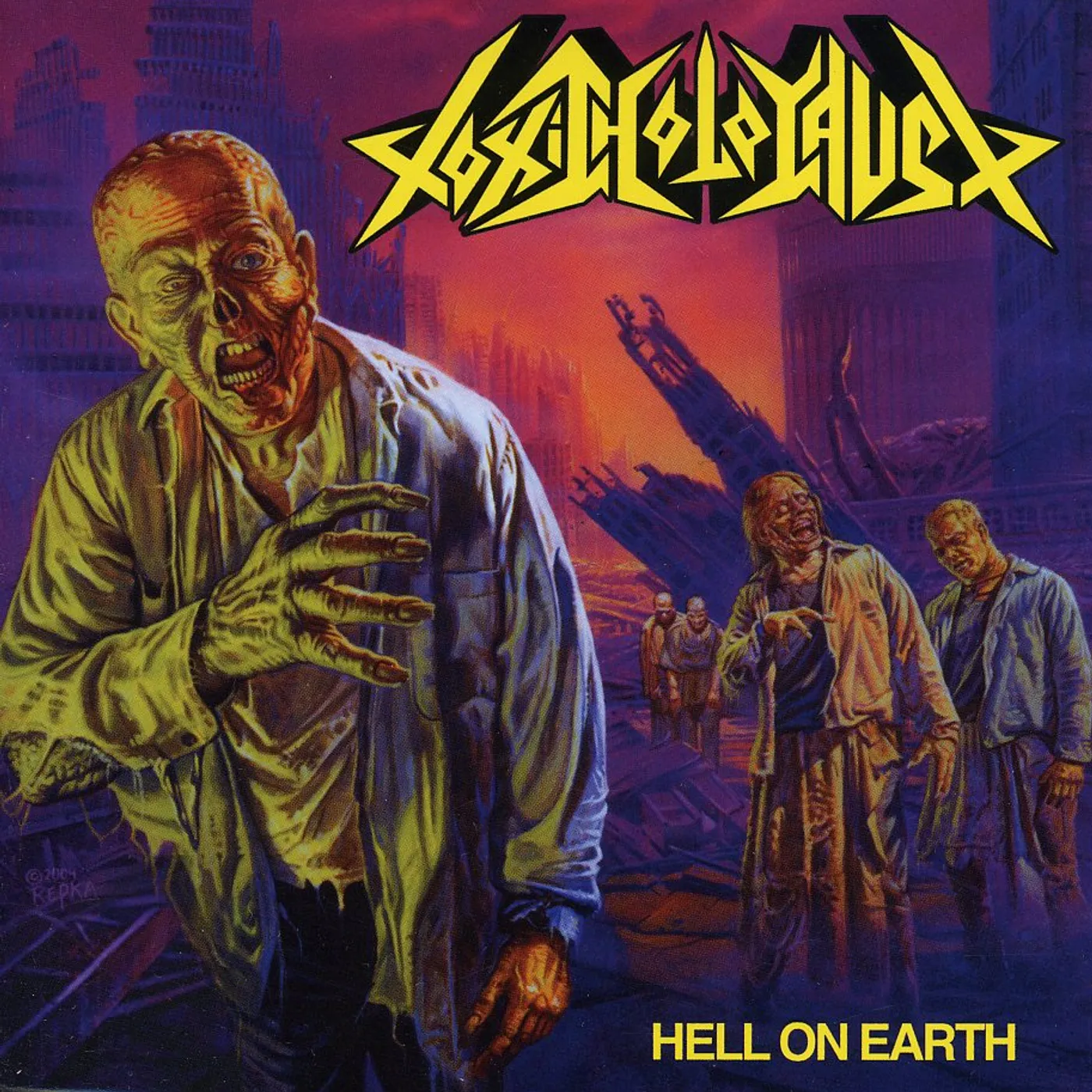 Toxic Holocaust HELL ON EARTH CD