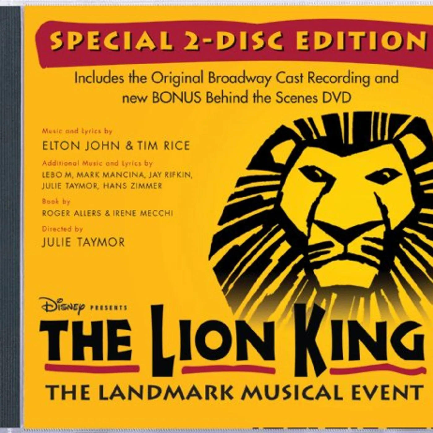 LION KING ON BROADWAY / O.B.C. CD
