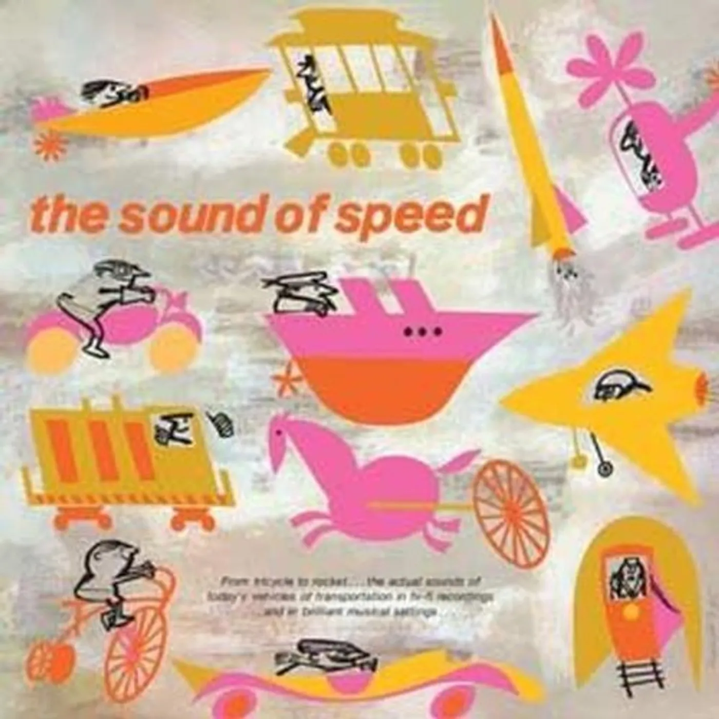 Bob Thompson SOUND OF SPEED Vinyl Record