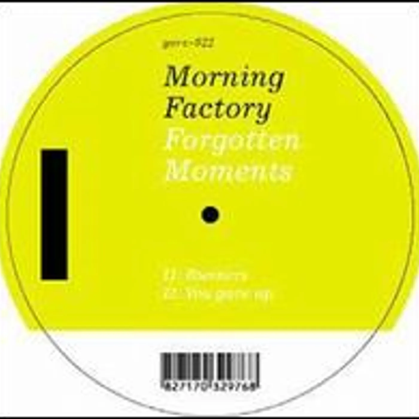 Morning Factory Forgotten Moments Vinyl Record