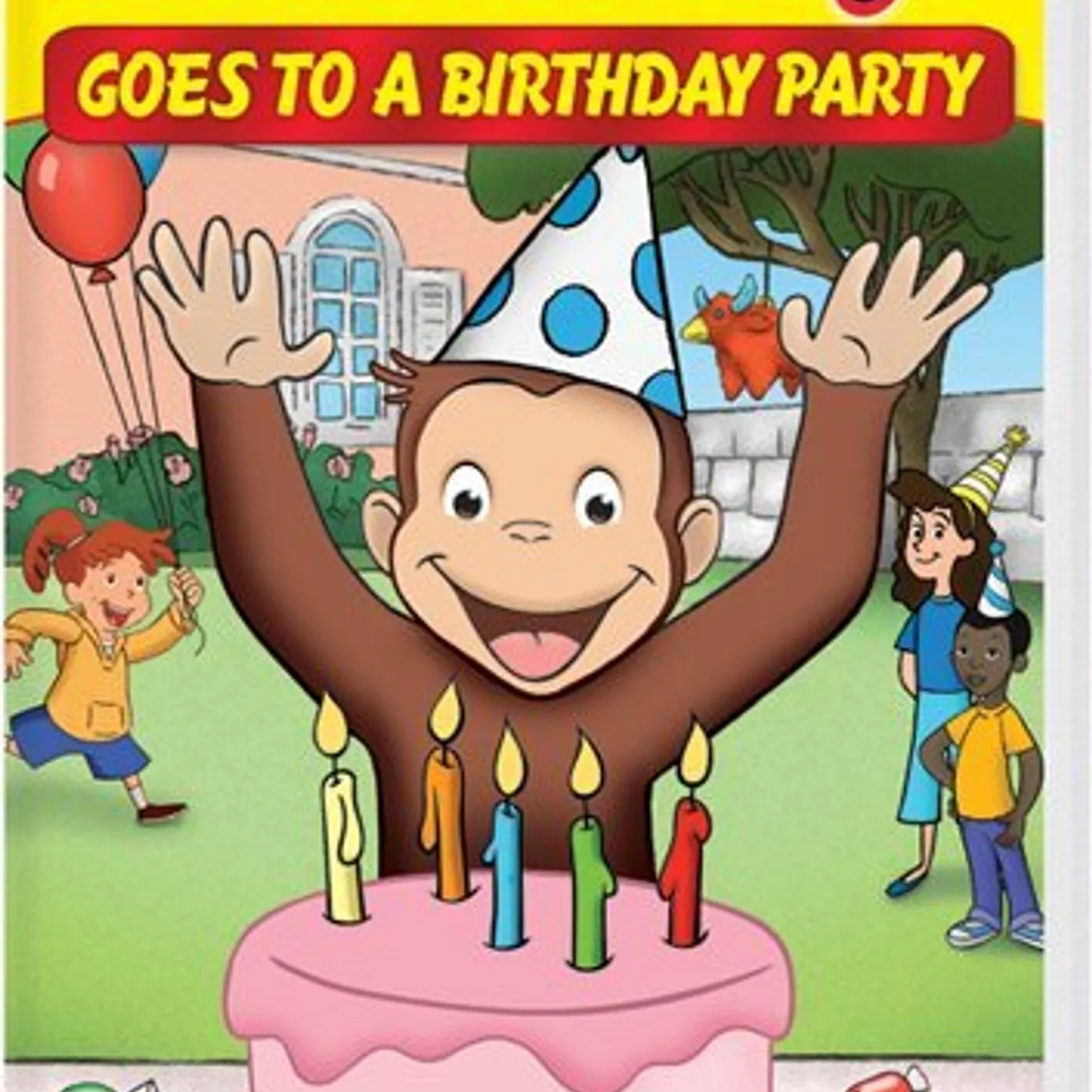 Curious George GOES TO A BIRTHDAY PARTY DVD