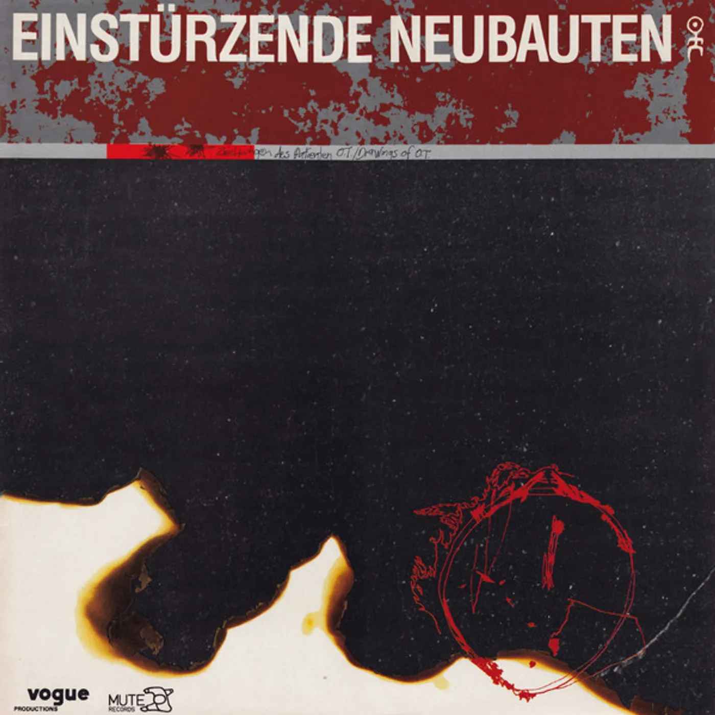 Einstürzende Neubauten ZEICHNUNGEN DES PATIENTEN OT / DRAWINGS OF OT Vinyl Record