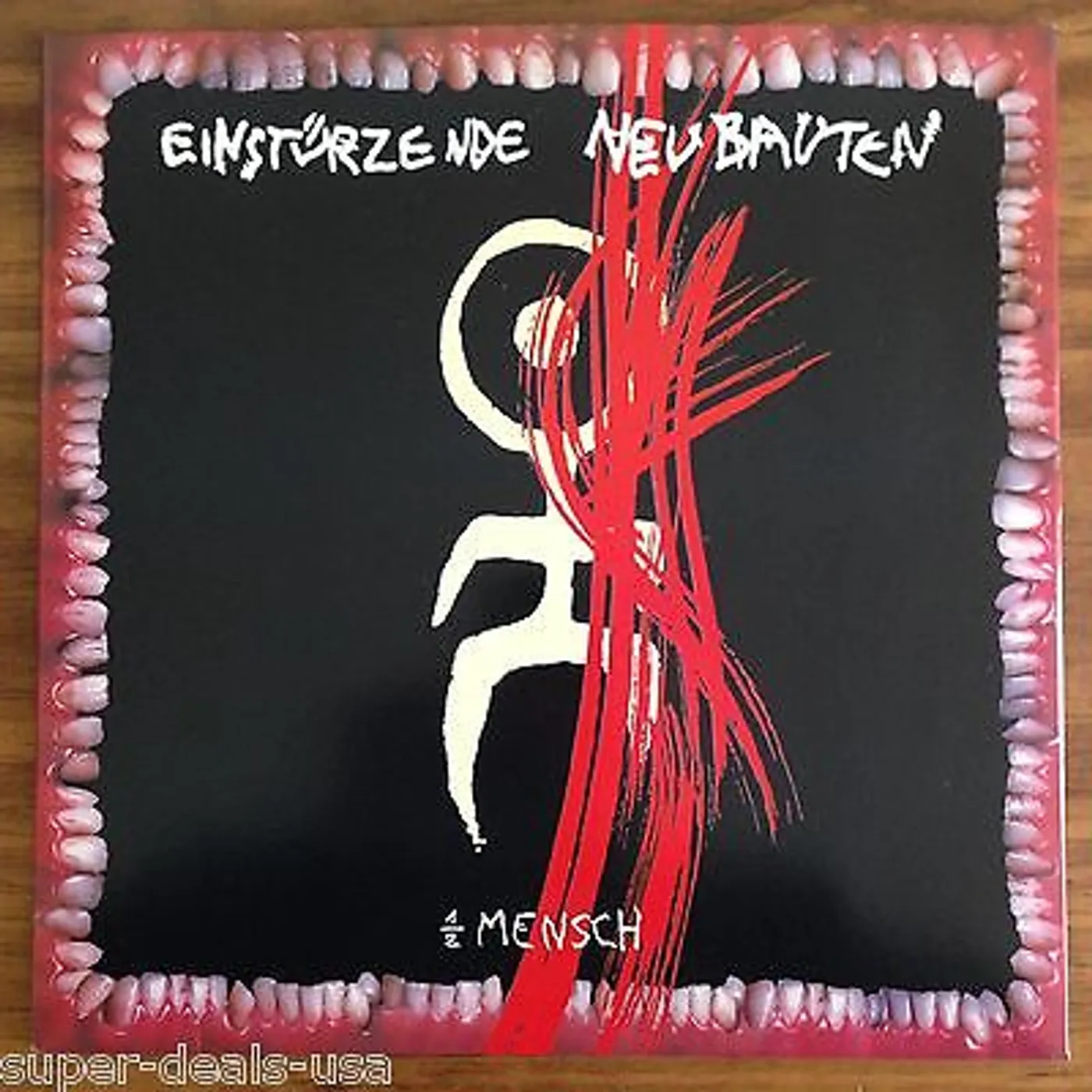 Einstürzende Neubauten 1/2 MENSCH Vinyl Record