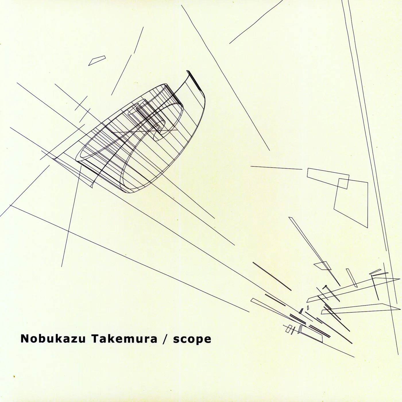 Nobukazu Takemura SCOPE Vinyl Record