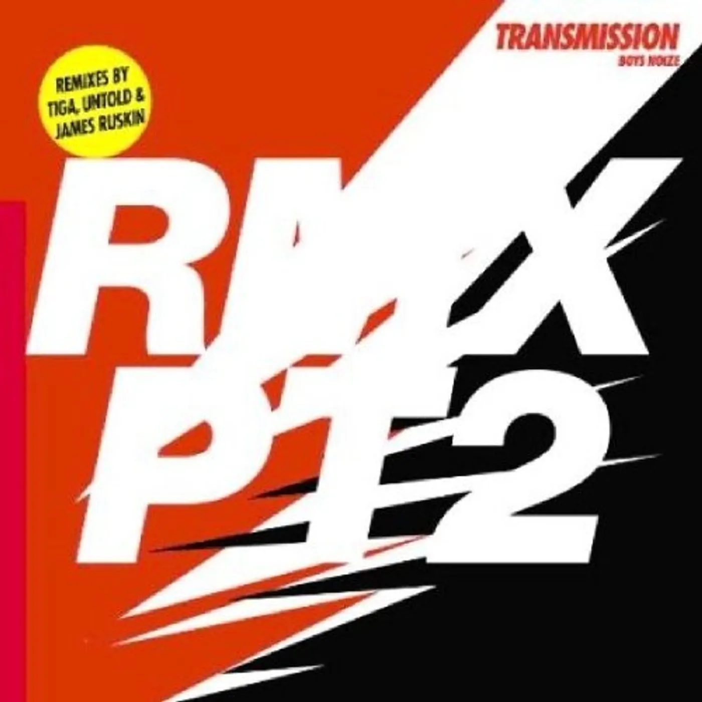 Boys Noize TRANSMISSION RMX 2 Vinyl Record