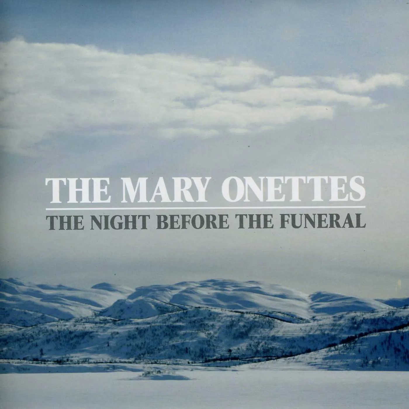 The Mary Onettes NIGHT BEFORE THE FUNERAL Vinyl Record