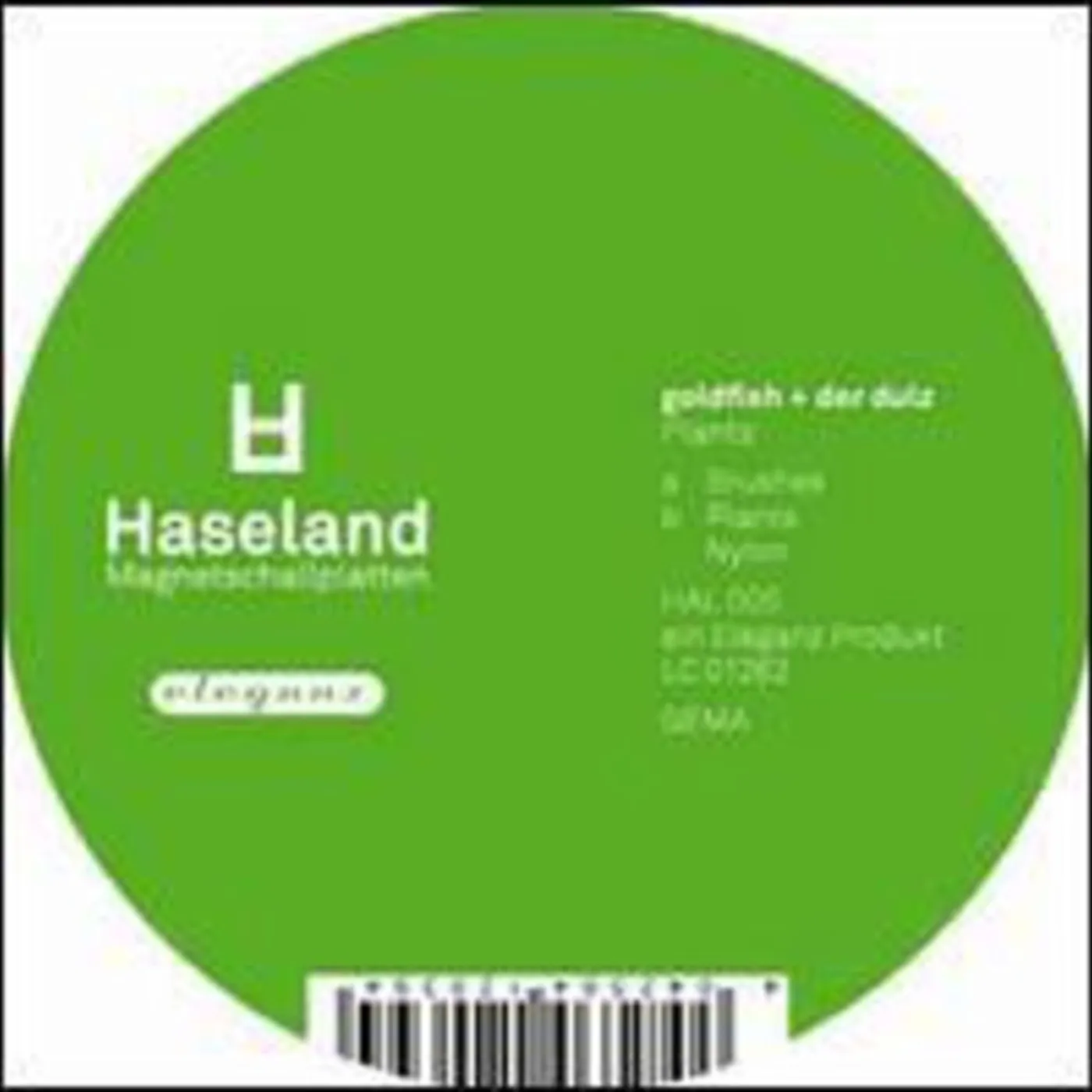 Goldfish Und Der Dulz PLANTS Vinyl Record