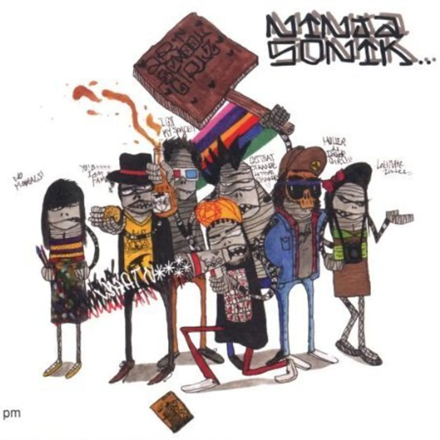 Ninjasonik ART SCHOOL GIRLS (Vinyl)