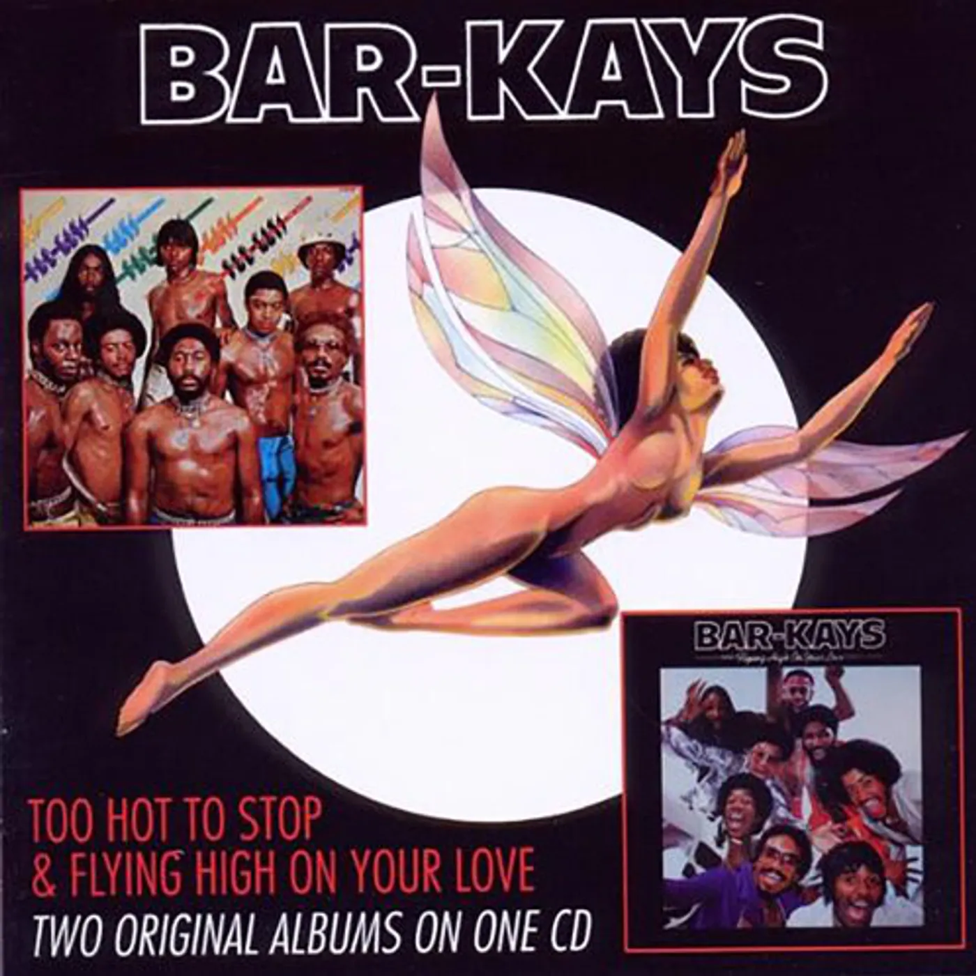 Bar-Kays TOO HOT TO SLEEP / FLYING HIGH ON YOUR LOVE CD