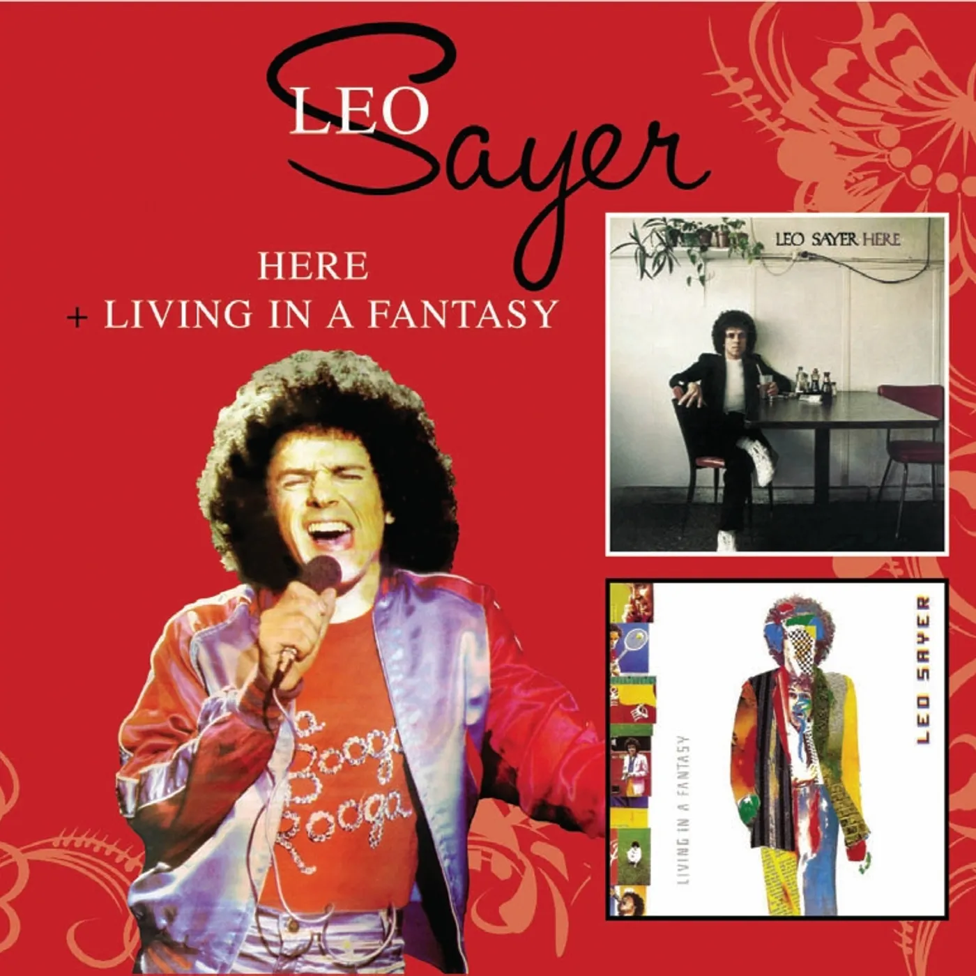 Leo Sayer HERE / LIVING IN A FANTASY CD