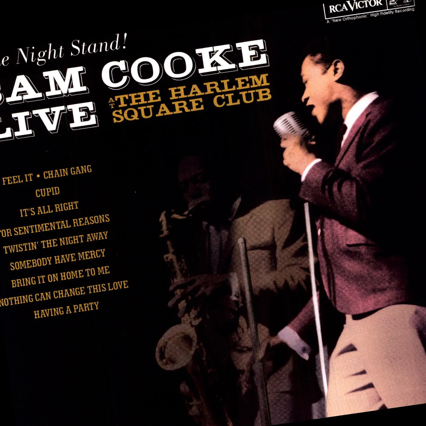 Sam Cooke LIVE AT THE HARLEM SQUARE CLUB (180G) Vinyl Record