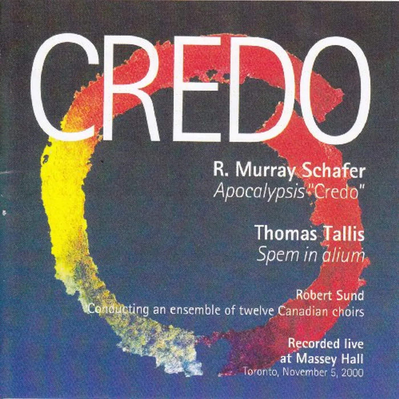 Robert Sund CREDO: SCHAFER & TALLIS CD