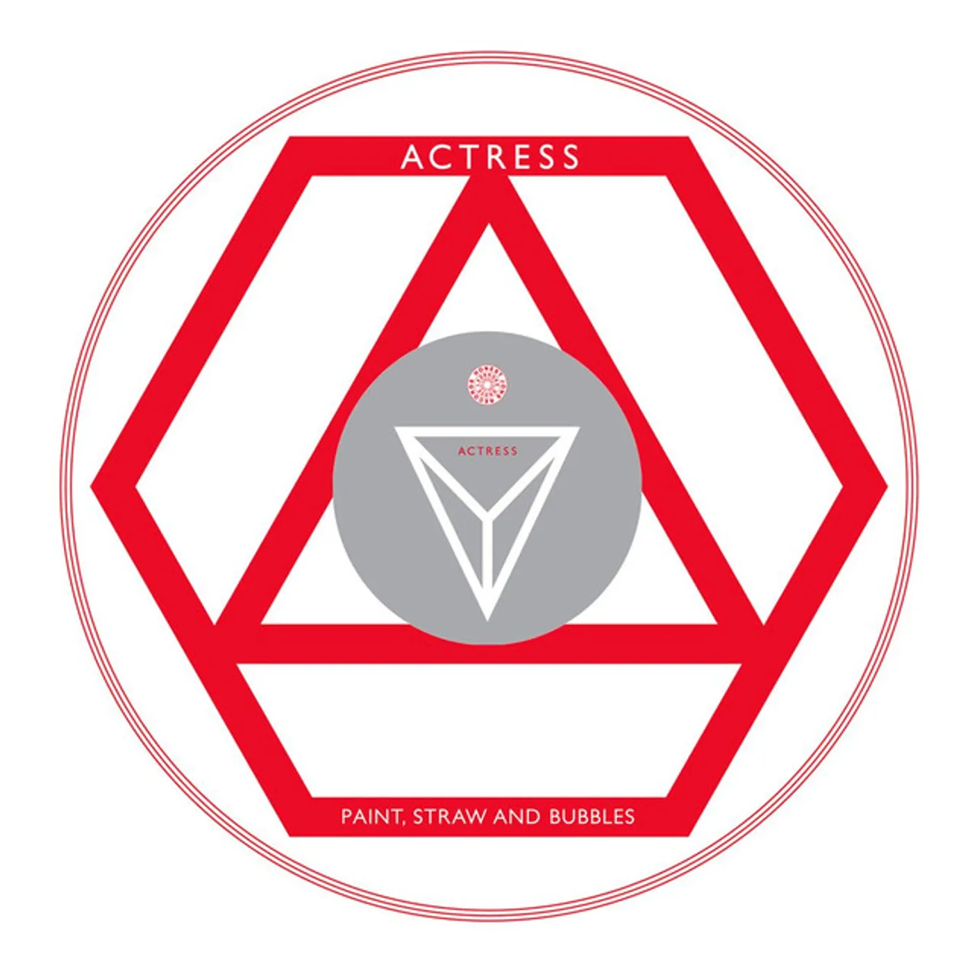 Actress PAINT STRAW & BUBBLES Vinyl Record