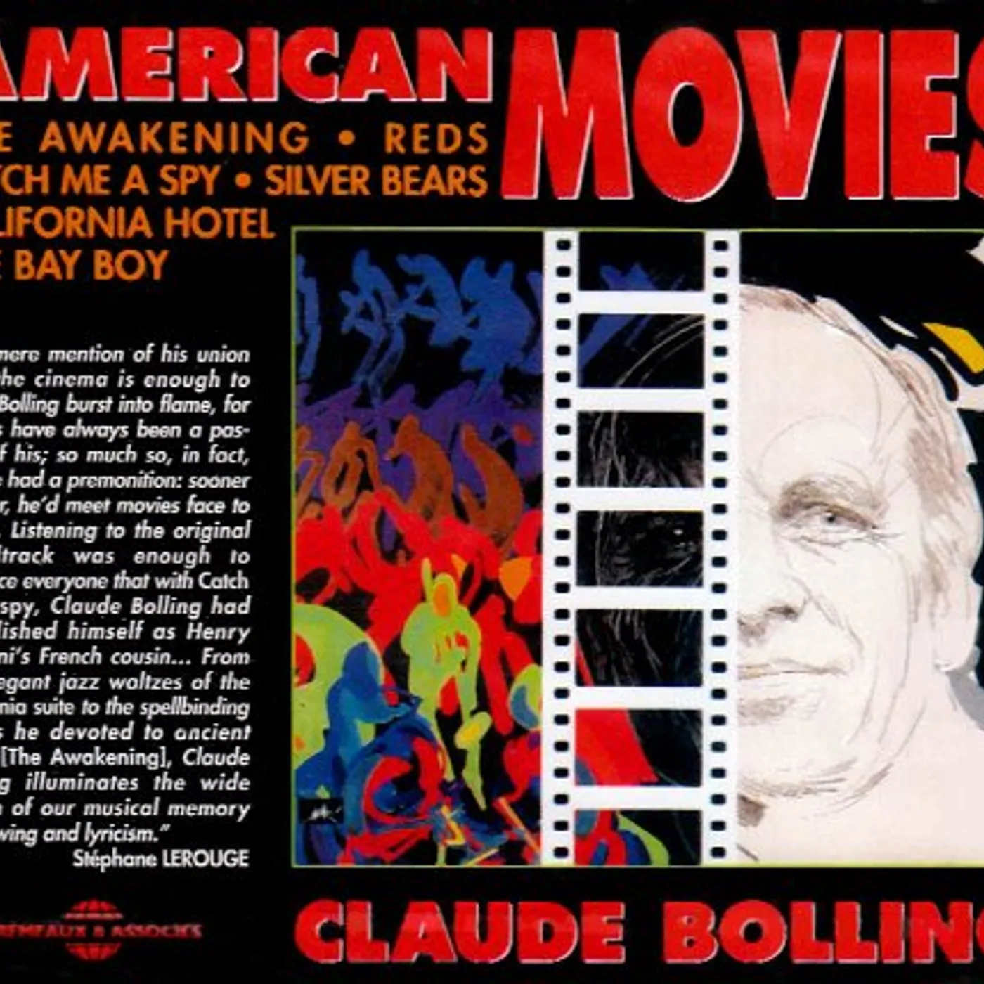 Claude Bolling AMERICAN MOVIES CD