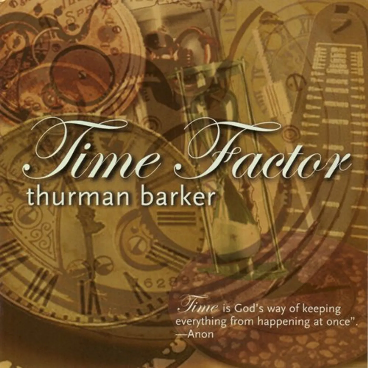 Thurman Barker TIME FACTOR CD
