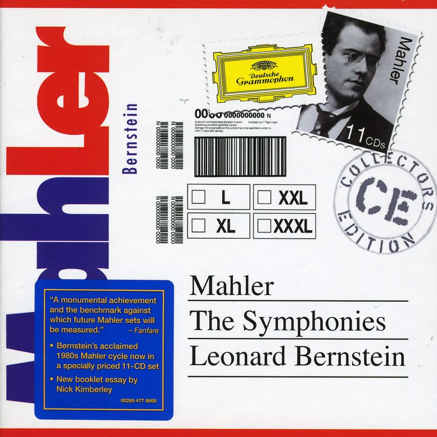 Gustav Mahler SYMPHONIES CD
